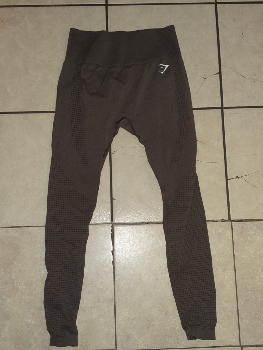 Gymshark heathered earth green leggings